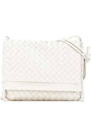 Bottega Veneta Dames, Pre-owned, Wit, Maat: ONE Size Leer