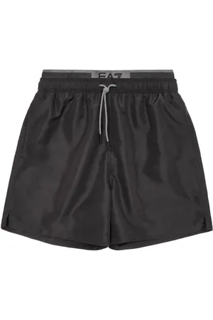 EA7 Heren, Badkleding, Zwart, Maat: S Poliester