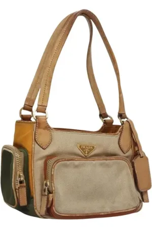 Prada Dames, Pre-owned, , Maat: ONE Size Leer