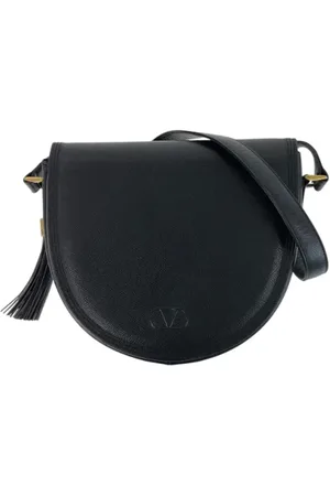 VALENTINO Dames, Pre-owned, Zwart, Maat: ONE Size Leer