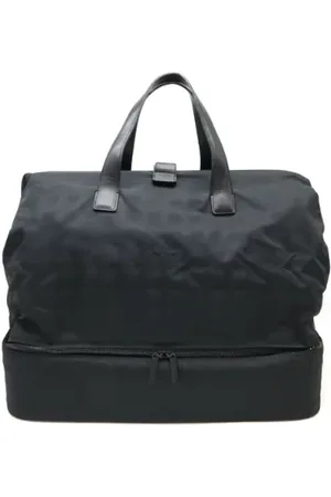 CHANEL Unisex, Pre-owned, Zwart, Maat: ONE Size Leer