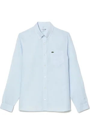 Lacoste Heren, Overhemden, Blauw, Maat: 6XL