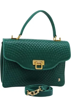 Bally Dames, Pre-owned, Groen, Maat: ONE Size Leer