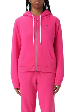 Ralph Lauren Dames, Sweatshirts & Hoodies, Roze, Maat: XS Katoen