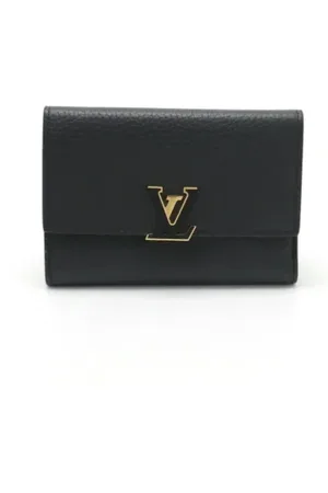 LOUIS VUITTON Dames, Pre-owned, Zwart, Maat: ONE Size Leer