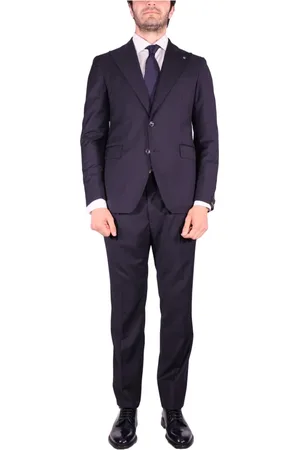 TAGLIATORE Heren, Pakken, Blauw, Maat: M Wol