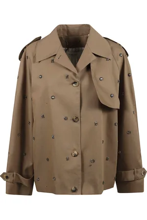 Golden Goose Dames, Mantels, Bruin, Maat: XS Katoen