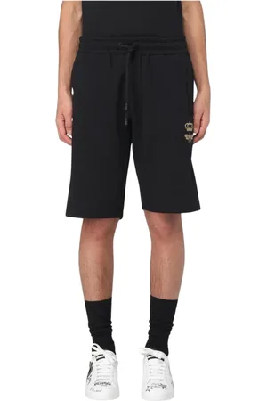 Dolce & Gabbana Heren, Korte broeken, Zwart, Maat: M Katoen