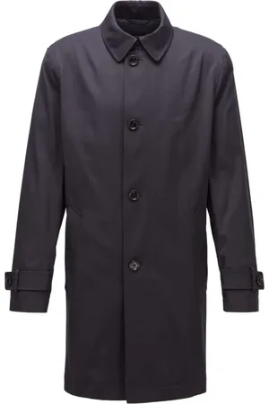 HUGO BOSS Heren, Mantels, Zwart, Maat: 2XL