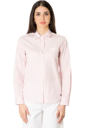 Max Mara Dames, Blouses & Shirts, Roze, Maat: S Katoen