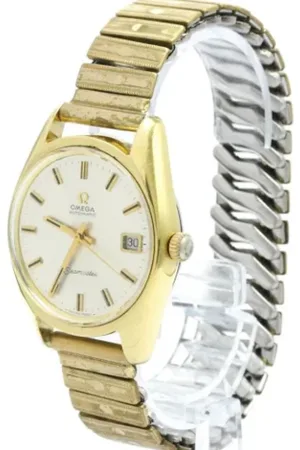 Omega Heren, Pre-owned, Grijs, Maat: ONE Size