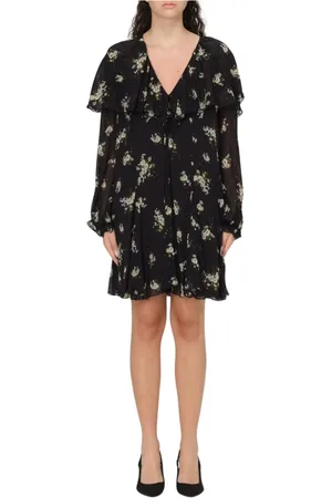 ANIYE BY Dames, Jurken, Zwart, Maat: XS Zijde