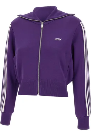 Autry Dames, Sweatshirts & Hoodies, Paars, Maat: S Viscose