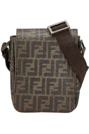 Fendi Dames, Pre-owned, Bruin, Maat: ONE Size Leer
