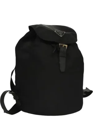 Prada Dames, Pre-owned, Zwart, Maat: ONE Size Nylon