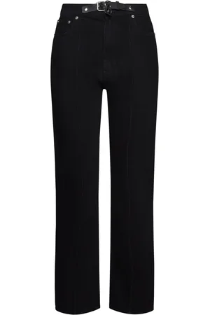 J.W.Anderson Dames, Jeans, Zwart, Maat: XS Denim