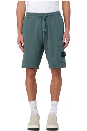 Stone Island Heren, Korte broeken, Groen, Maat: L Katoen