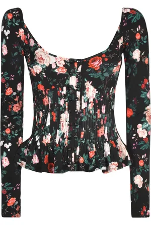 Paco rabanne Dames, Tops, Zwart, Maat: XS Viscose