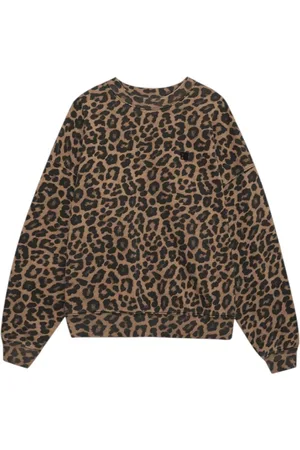 ANINE BING Dames, Sweatshirts & Hoodies, Bruin, Maat: M Katoen