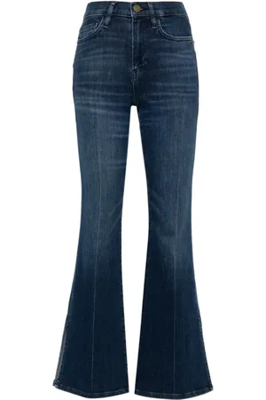 Frame Dames, Jeans, Blauw, Maat: W24 Katoen