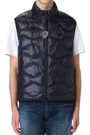 Blauer Heren, Jassen, Blauw, Maat: S Poliester