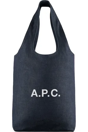 A.P.C. Dames, Tassen, Blauw, Maat: ONE Size Katoen