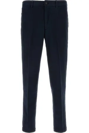 HUGO BOSS Heren, Broeken, Blauw, Maat: XL Katoen