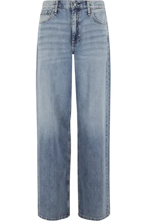 RAG&BONE Dames, Jeans, Blauw, Maat: W28 Katoen