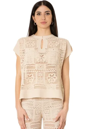 D.EXTERIOR Dames, Blouses & Shirts, , Maat: S Katoen