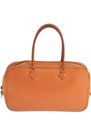 Hermès Dames, Pre-owned, Oranje, Maat: ONE Size Leer