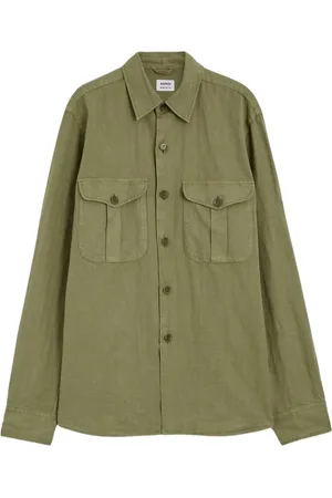 Aspesi Heren, Overhemden, Groen, Maat: XL