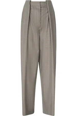 Stella McCartney Dames, Broeken, Grijs, Maat: 3XS