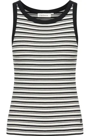 Karen by Simonsen Dames, Tops, Veelkleurig, Maat: XS Katoen