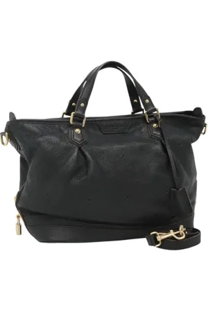 LOUIS VUITTON Dames, Pre-owned, Zwart, Maat: ONE Size Leer