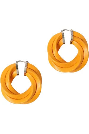 Bottega Veneta Dames, Accessoires, Oranje, Maat: ONE Size Leer