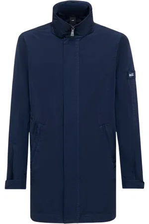 add Heren, Mantels, Blauw, Maat: S Nylon