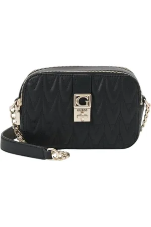 Guess Dames, Tassen, Zwart, Maat: ONE Size Leer