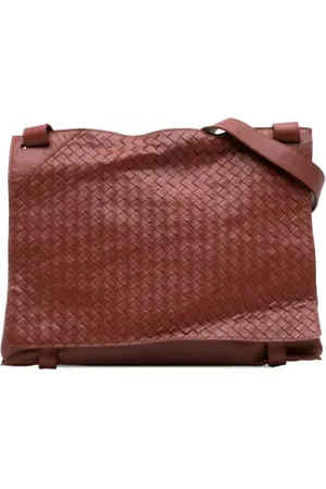 Bottega Veneta Dames, Pre-owned, Rood, Maat: ONE Size Leer