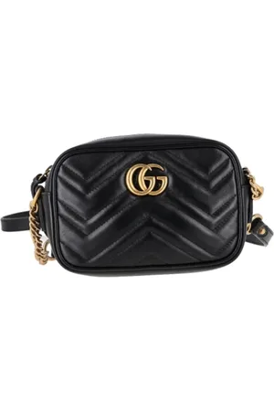 Gucci Dames, Pre-owned, Zwart, Maat: ONE Size Leer