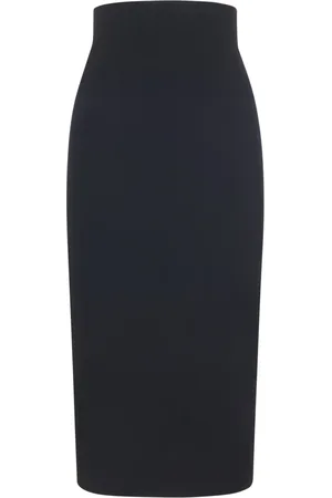 Victoria Beckham Dames, Rokken, Zwart, Maat: M Viscose