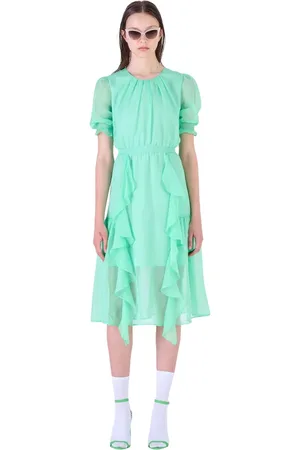 Silvian Heach Dames, Jurken, Groen, Maat: XL Poliester