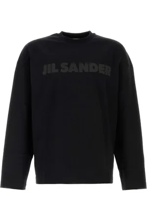Jil Sander Heren, Tops, Zwart, Maat: L Katoen