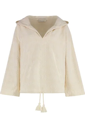 Tory Burch Dames, Sweatshirts & Hoodies, , Maat: M Katoen