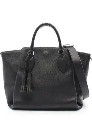LOUIS VUITTON Dames, Pre-owned, Zwart, Maat: ONE Size Leer