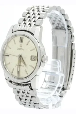 Omega Heren, Pre-owned, Grijs, Maat: ONE Size