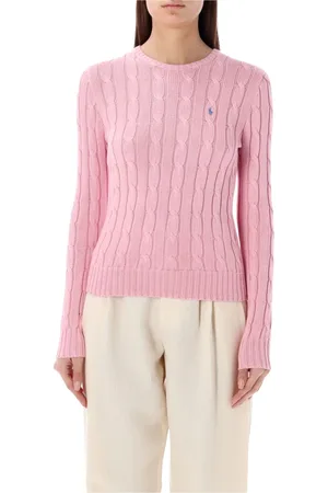 Ralph Lauren Dames, Truien, Roze, Maat: XL Katoen