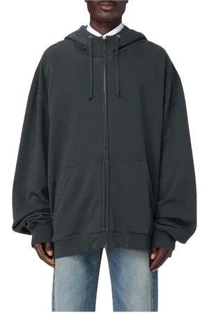 Maison Margiela Heren, Sweatshirts & Hoodies, Zwart, Maat: XS Katoen