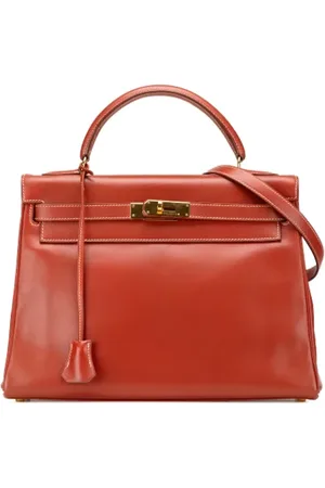 Hermès Dames, Pre-owned, Rood, Maat: ONE Size Leer