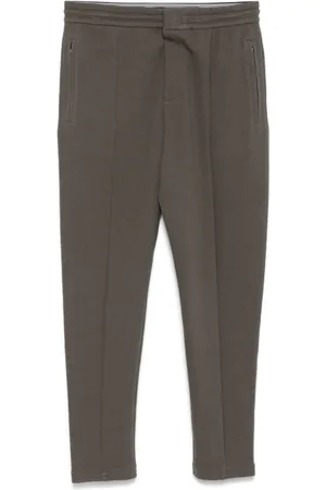 Emporio Armani Heren, Broeken, Grijs, Maat: S