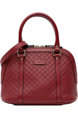 Gucci Dames, Pre-owned, Rood, Maat: ONE Size Leer